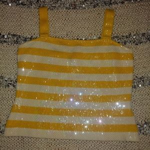 St john sequin tank
